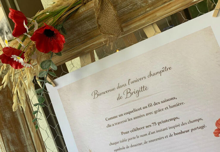 75 ans - Champêtre et coquelicot - 27